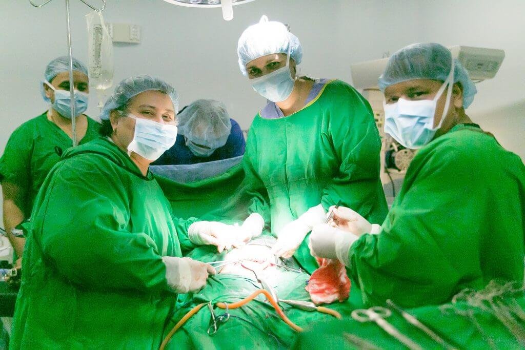 Sala de operaciones del Hospital San Juan de Dios
